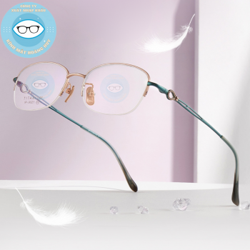 Gọng kính kim loại mã 9021